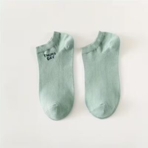7 Pairs of Men's Trendy Low-Cut Socks